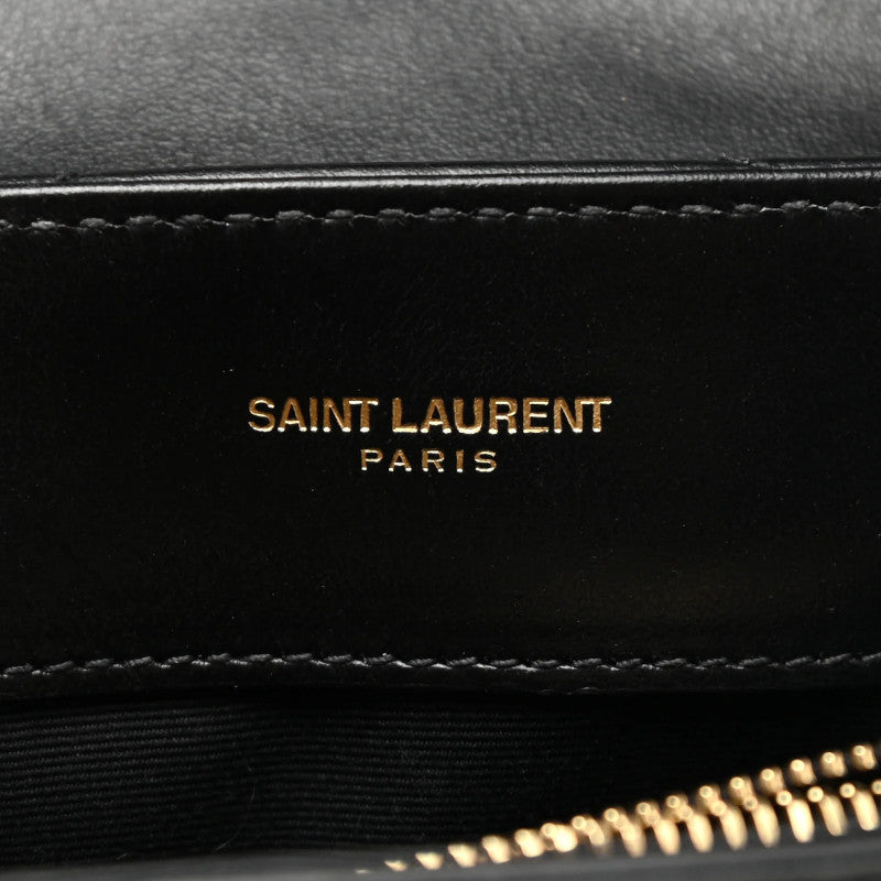 Sac Loulou small Noir/Dorée Saint Laurent