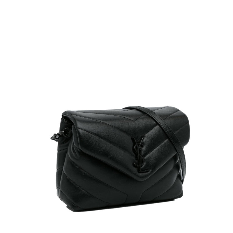 Sac Loulou toy Noir Saint Laurent