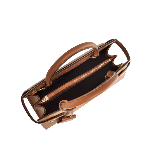 Sac à main moyen modèle Emilie en cuir grainé Le Tanneur