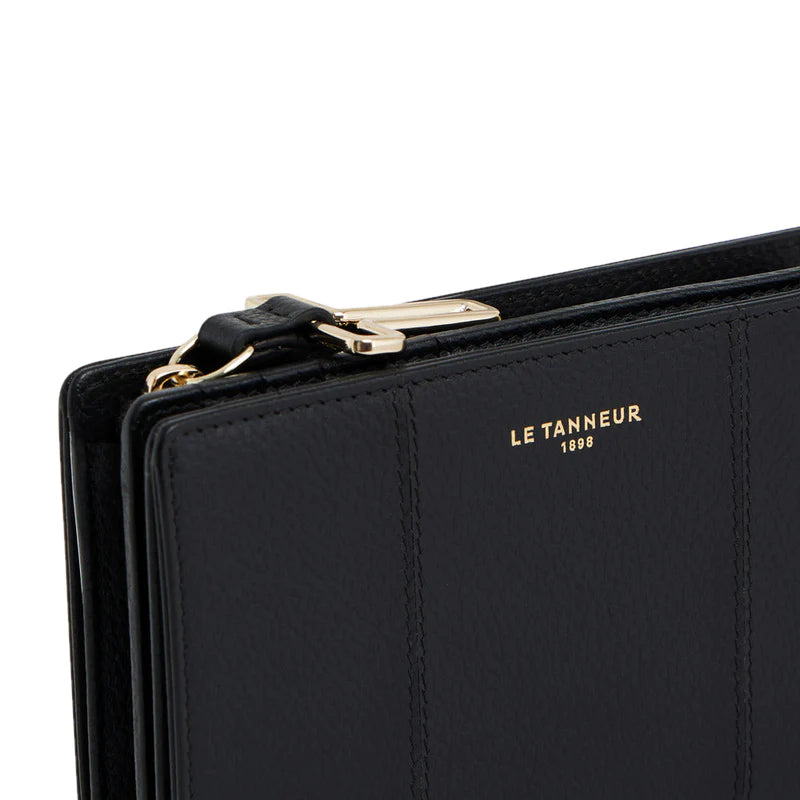 Portefeuille moyen forma en cuir grainé Juliette Le Tanneur