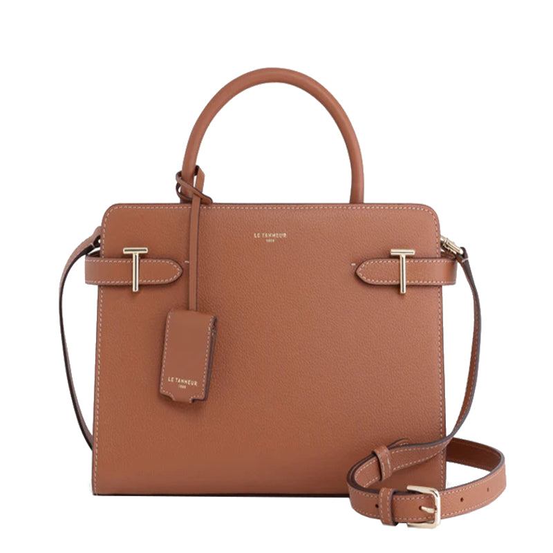 Sac à Main Moyen Le Tanneur Emilie en Cuir Grainé
