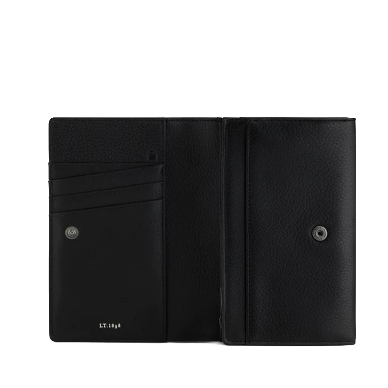 Portefeuille Emilie en cuir grainé Le Tanneur