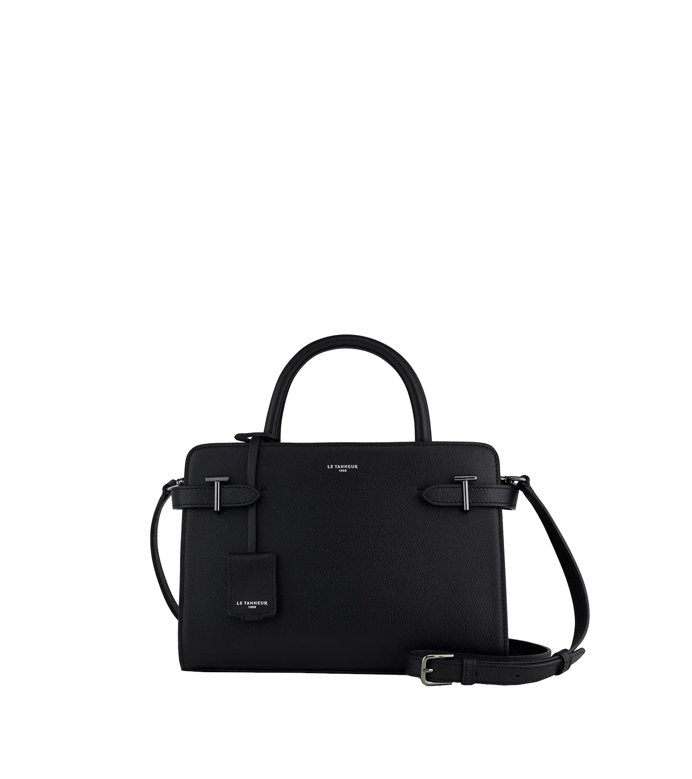 Sac à main moyen Emilie en cuir grainé Le Tanneur