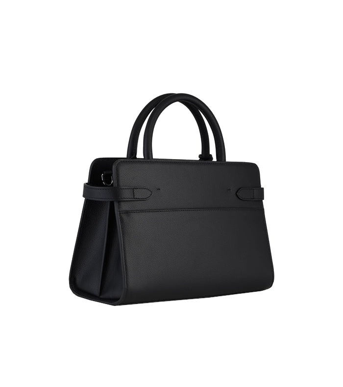 Sac à main moyen Emilie en cuir grainé Le Tanneur