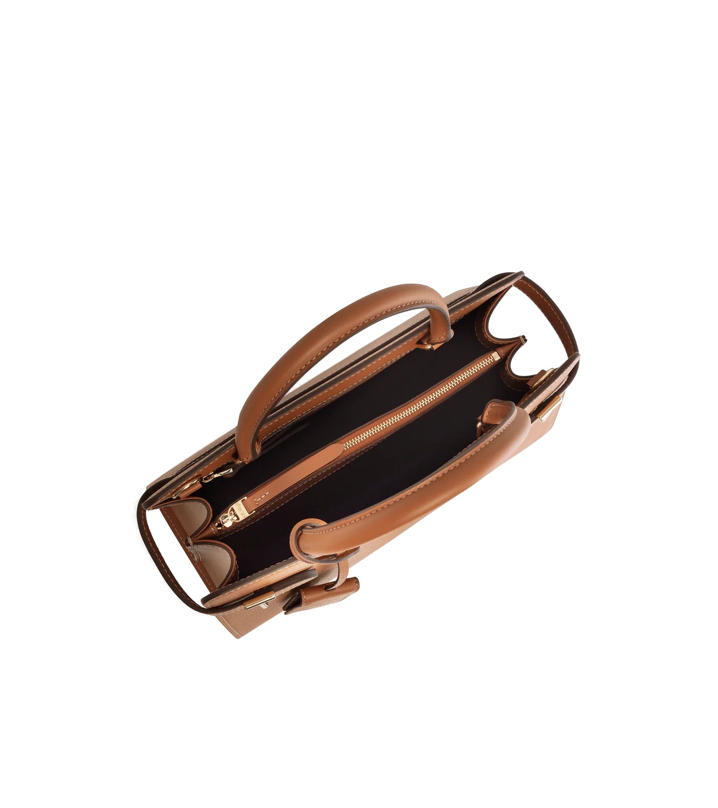 Sac à main moyen Emilie en cuir grainé Le Tanneur