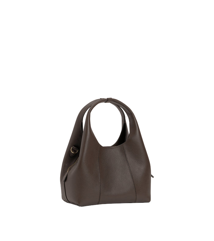 Petit sac à main Juliette en cuir grainé Le Tanneur