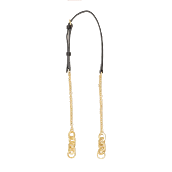 Bandoulière mi-chaîne mi-cuir – PÖ&ME