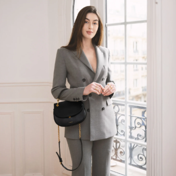 Bandoulière mi-chaîne mi-cuir – PÖ&ME