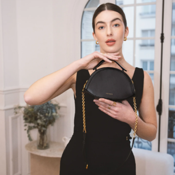 Bandoulière mi-chaîne mi-cuir – PÖ&ME