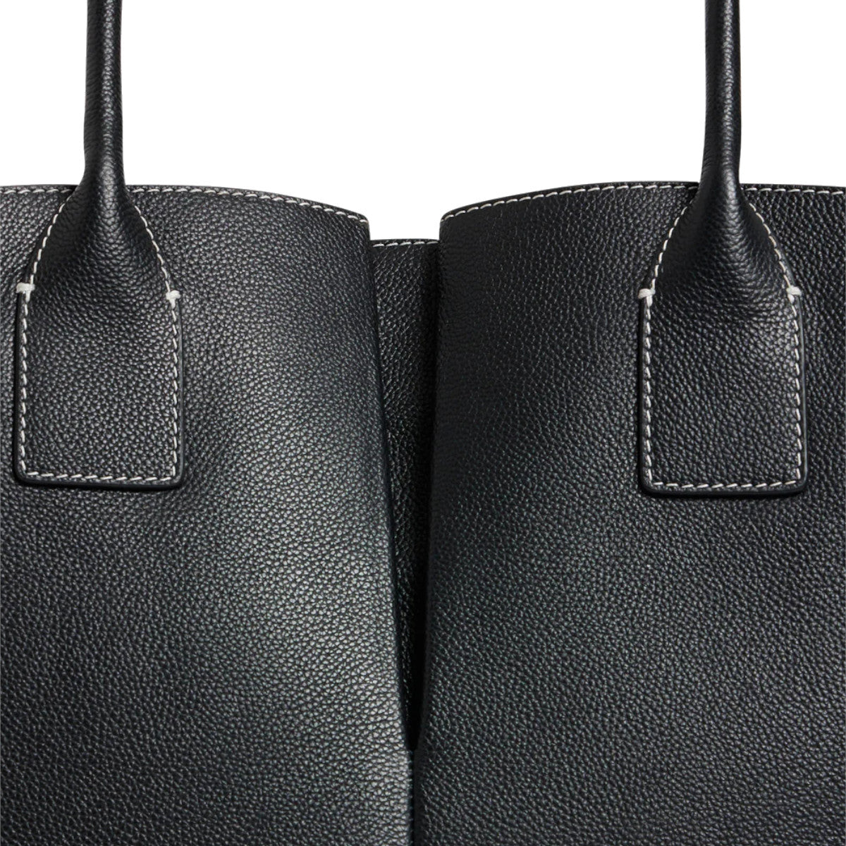 Grand sac cabas en cuir grainé  Le Tanneur
