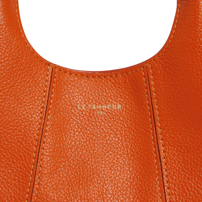 Mini sac à main en cuir grainé Juliette Le Tanneur