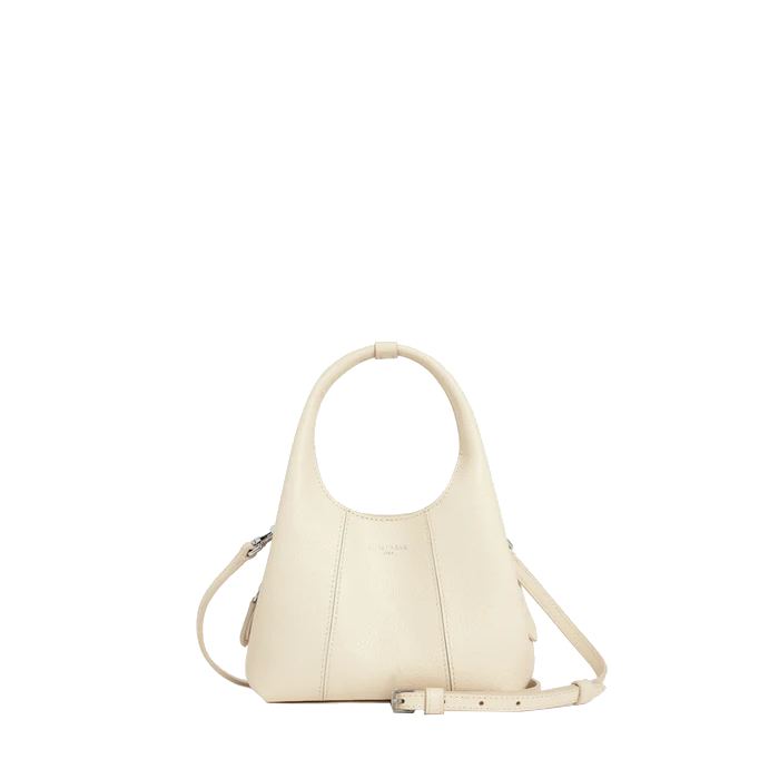 Mini sac à main en cuir grainé Juliette Le Tanneur