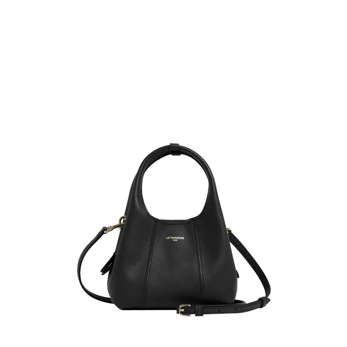 Mini sac à main en cuir grainé Juliette Le Tanneur