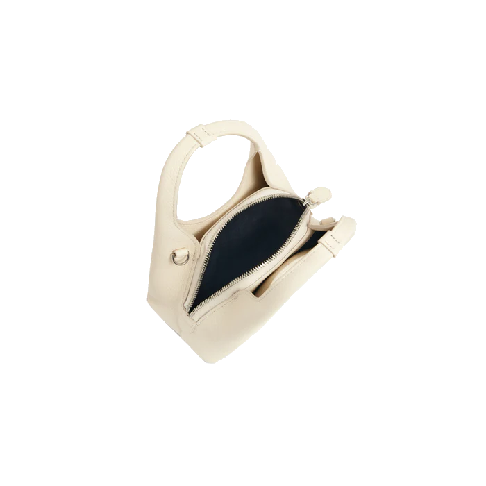 Mini sac à main en cuir grainé Juliette Le Tanneur