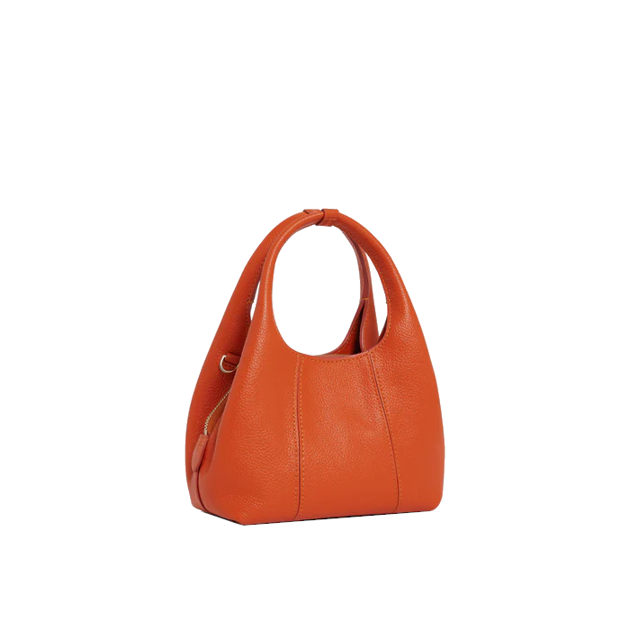 Mini sac à main en cuir grainé Juliette Le Tanneur