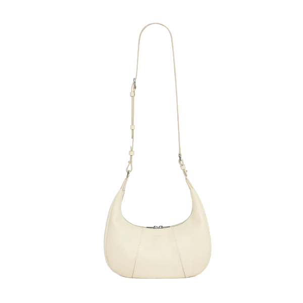 Petit sac hobo Juliette en cuir grainé Le Tanneur