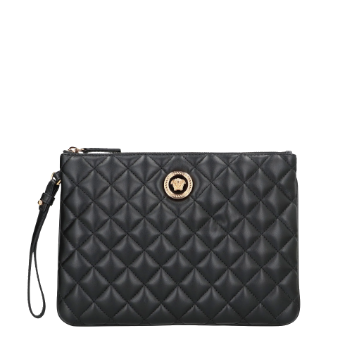 Pochette en cuir matelassé – Versace