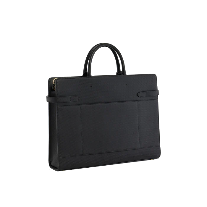 Porte document 15" en cuir signature T Emilie Le Tanneur