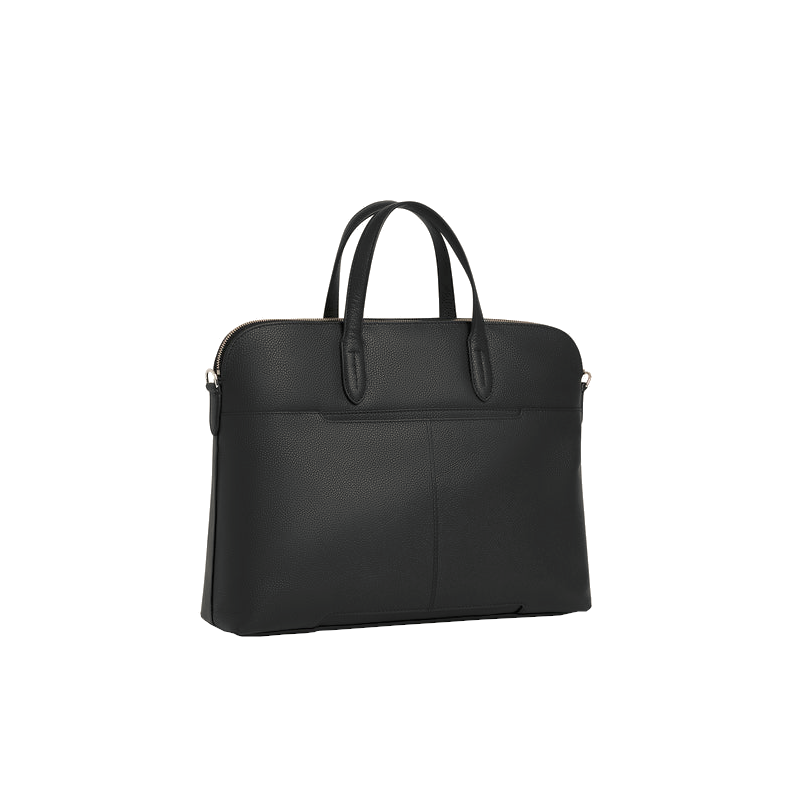 Porte documents 1 soufflet 15" en cuir grainé Sophie Le Tanneur