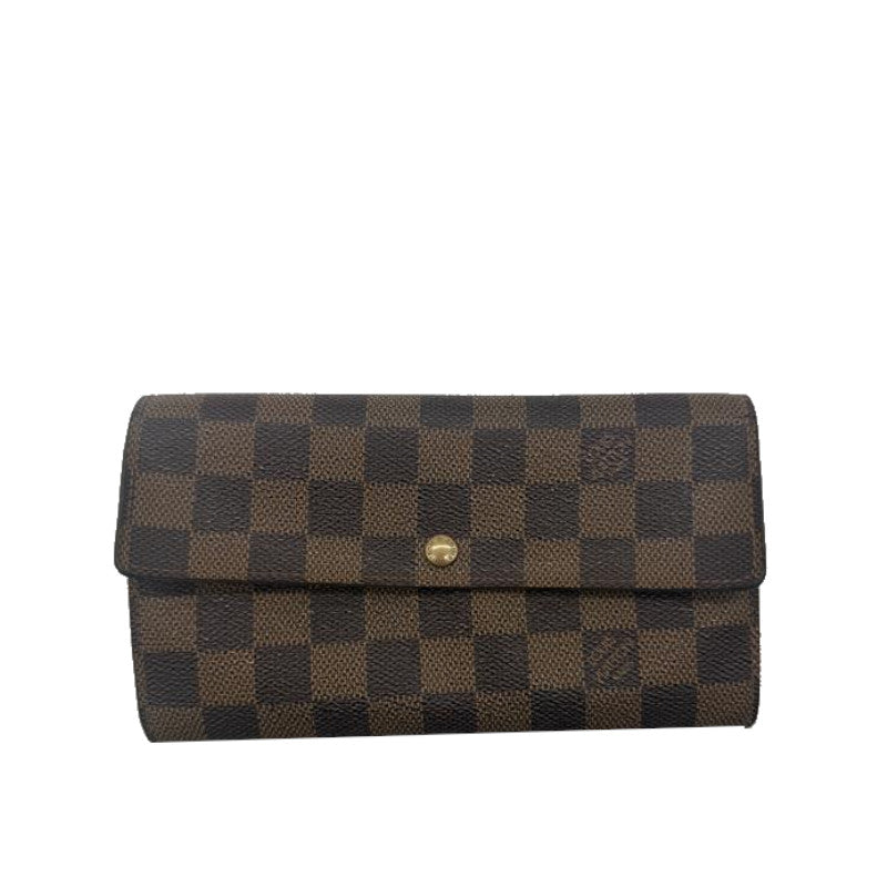 Portefeuille Louis Vuitton Sarah Damier Ébène