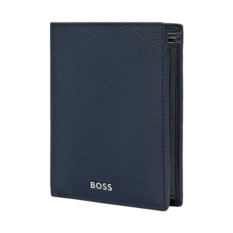 Portefeuille vertical porte-monnaie avec flap Classic Grainé – Hugo Boss