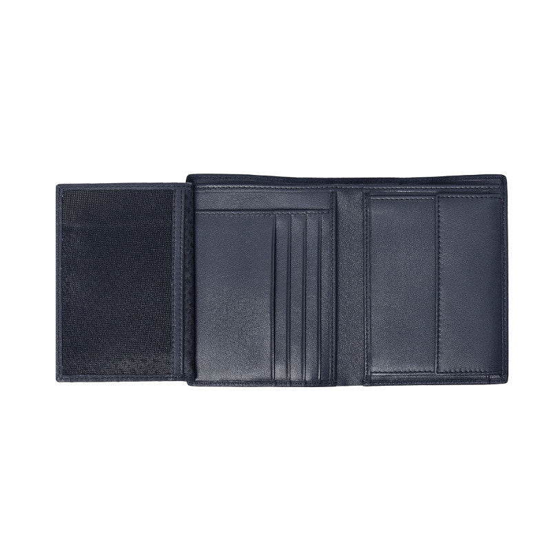 Portefeuille vertical porte-monnaie avec flap Classic Grainé – Hugo Boss