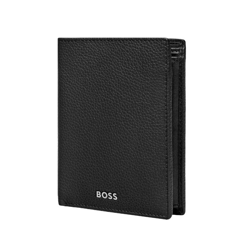 Portefeuille vertical porte-monnaie avec flap Classic Grainé – Hugo Boss