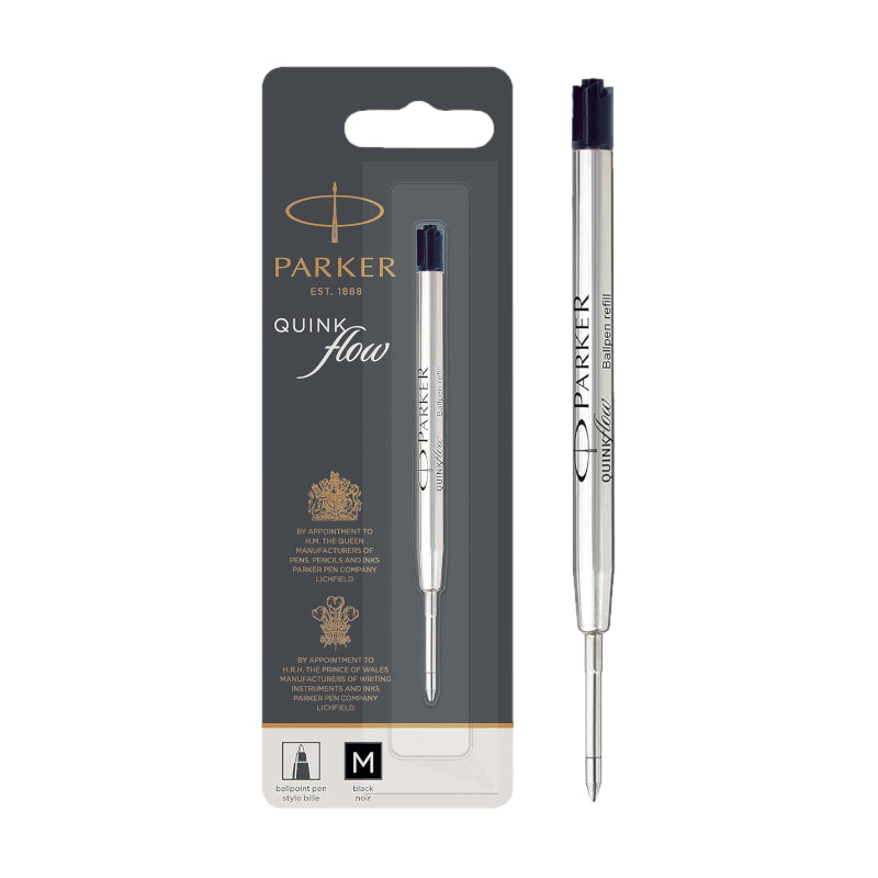 Recharge Stylo bille pointe moyenne – Parker