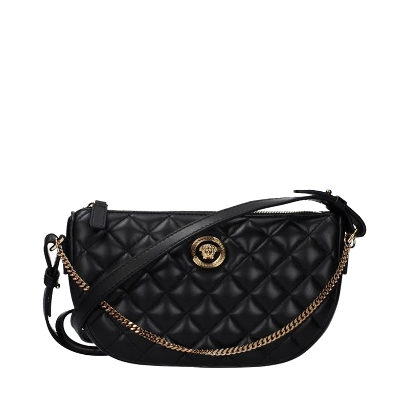Sac à bandoulière en cuir matelassé – Versace
