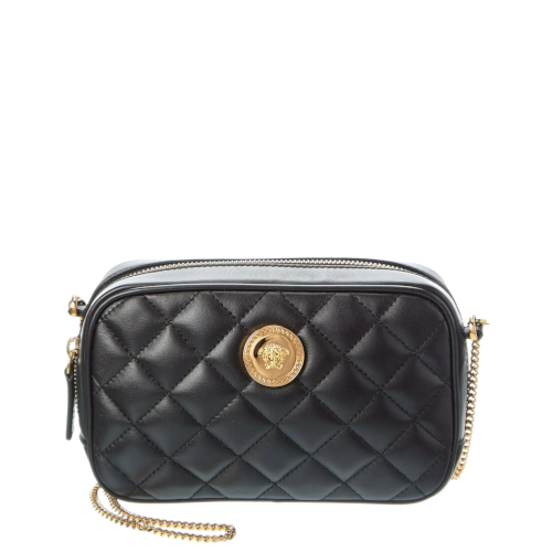 Sac à bandoulière en cuir matelassé – Versace