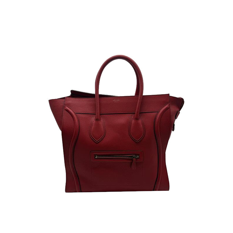 Sac à main Céline Luggage Rouge GM