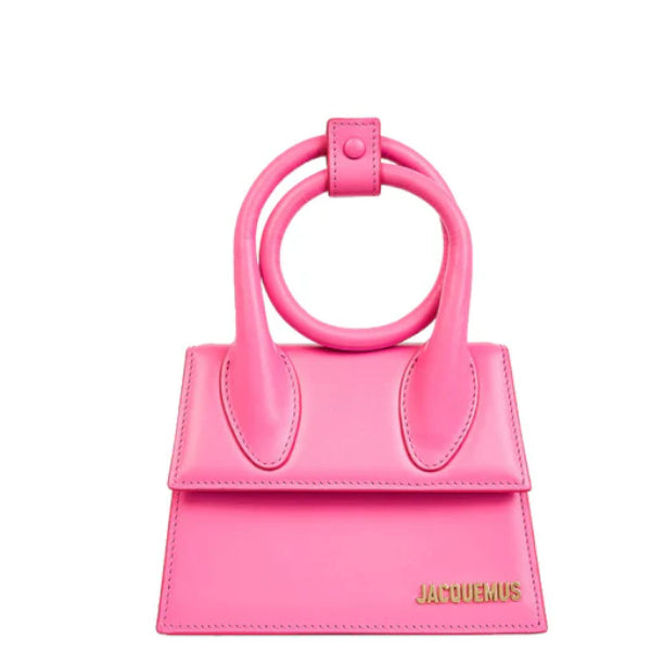 Sac à main Jacquemus Le Chiquito Nœud Rose
