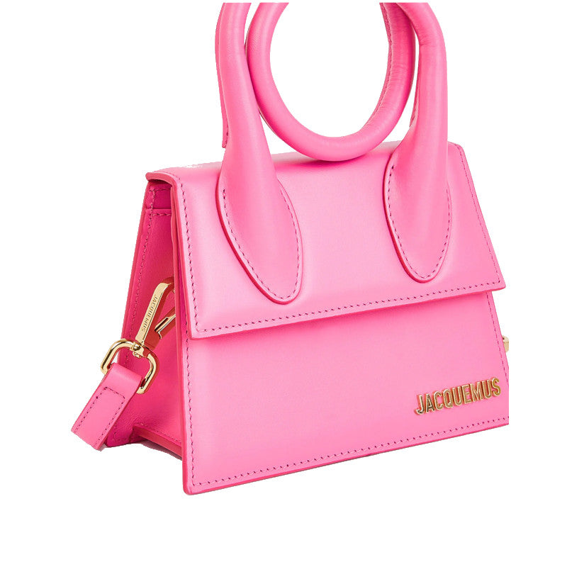 Sac à main Jacquemus Le Chiquito Nœud Rose