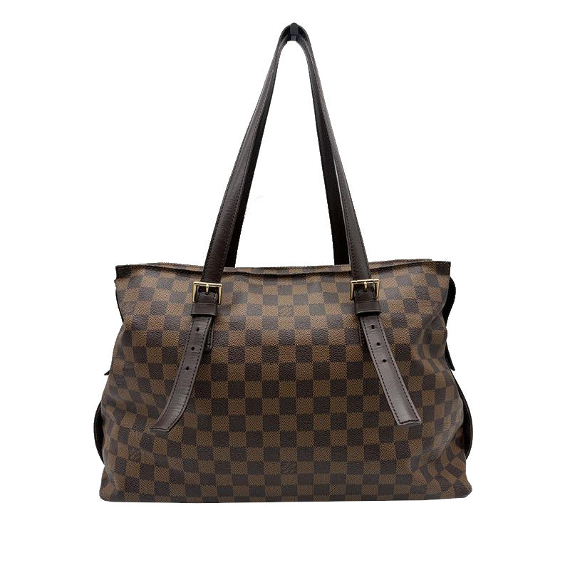 Sac à main Louis Vuitton Chelsea damier ébène