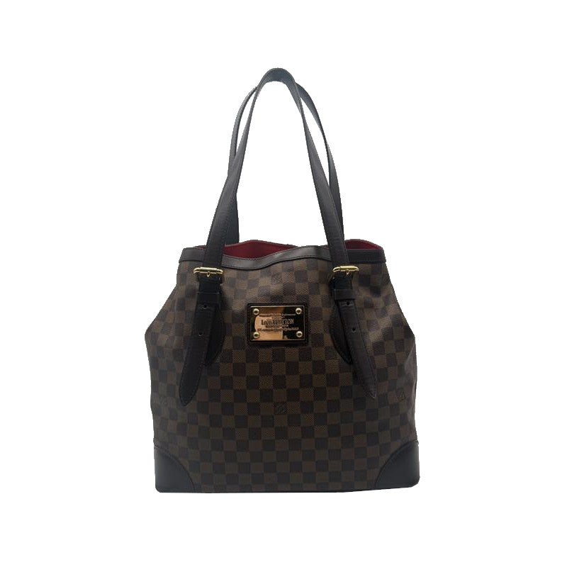 Sac à main Louis Vuitton HAMPSTEAD GM DAMIER ÉBÈNE