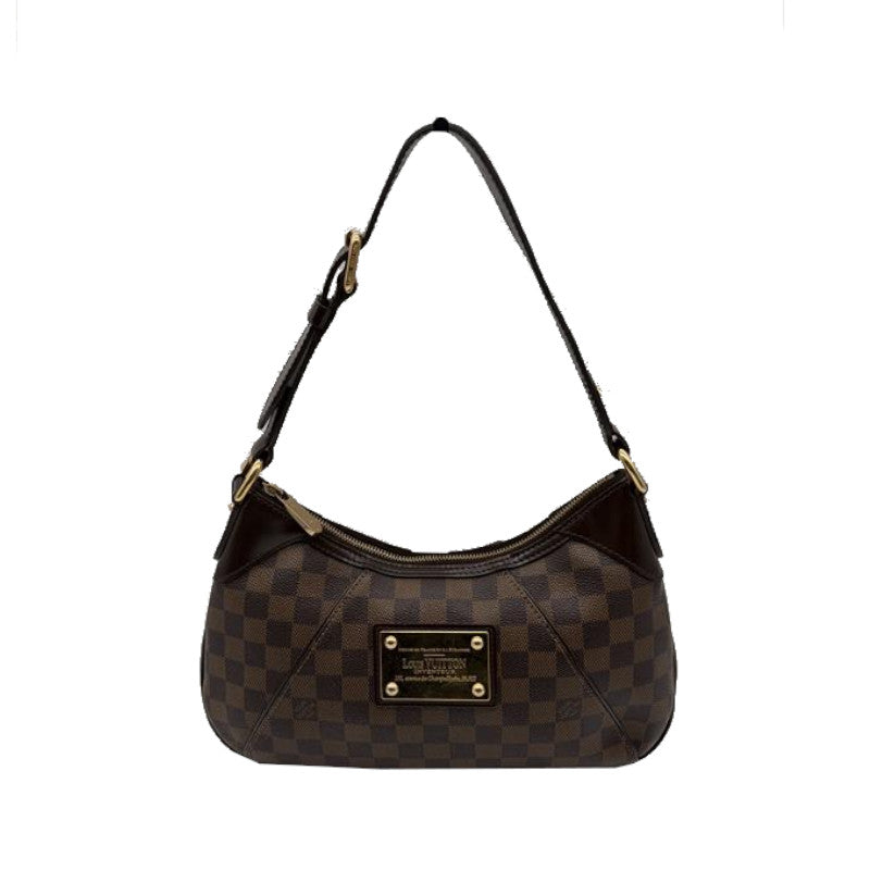 Sac à main Louis Vuitton Thames PM damier ébène