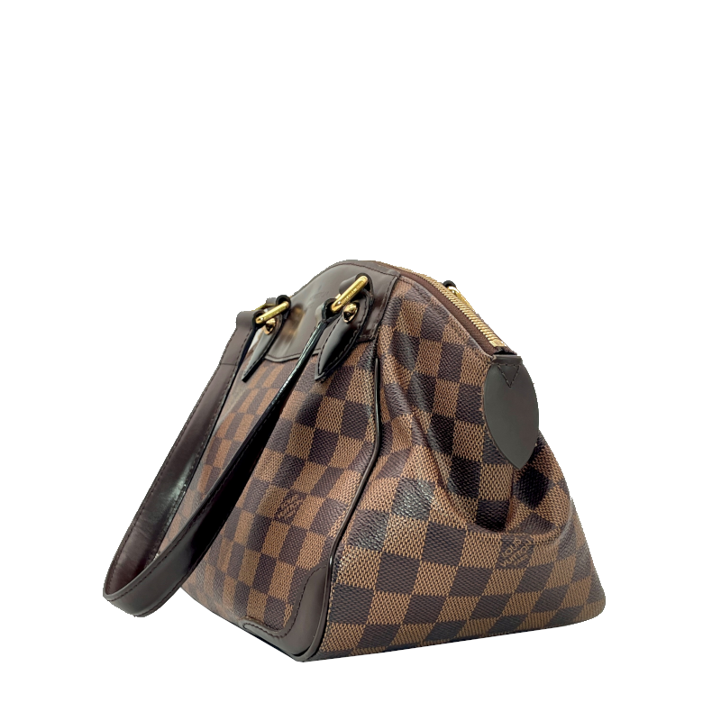 Sac à main Louis Vuitton Verona PM damier ébène