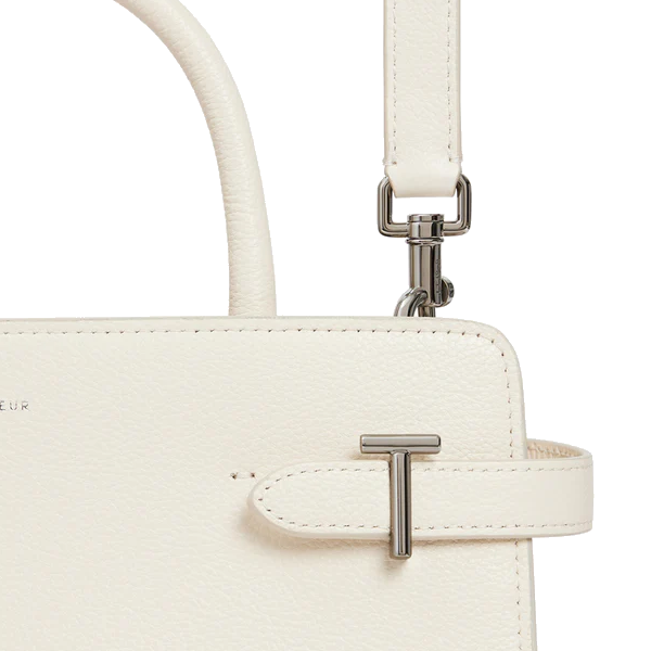 Sac à main moyen modèle Emilie en cuir grainé Le Tanneur