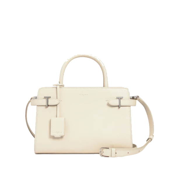 Sac à main moyen modèle Emilie en cuir grainé Le Tanneur