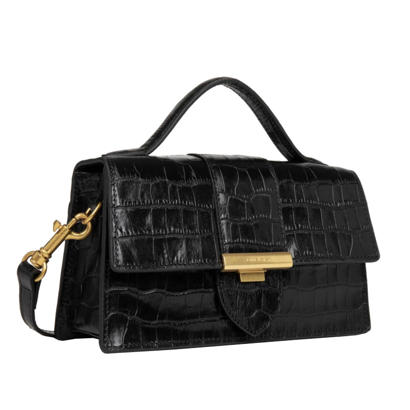 Sac baguette Croco Ily – Lancaster