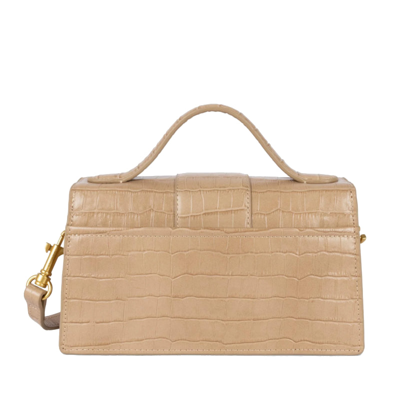 Sac baguette Croco Ily – Lancaster