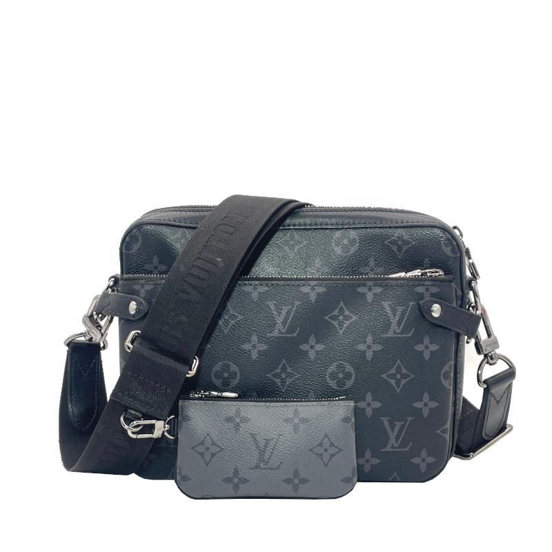 Sacoche Messager Trio Monogramme Eclipse Louis Vuitton