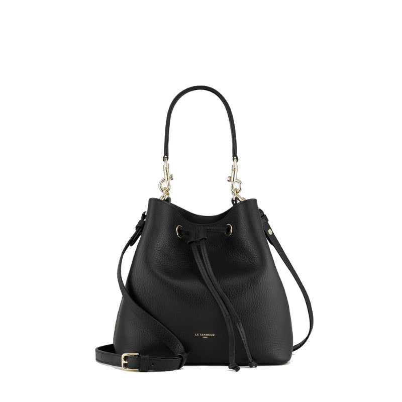 Sac seau en cuir grainé Louise Le Tanneur