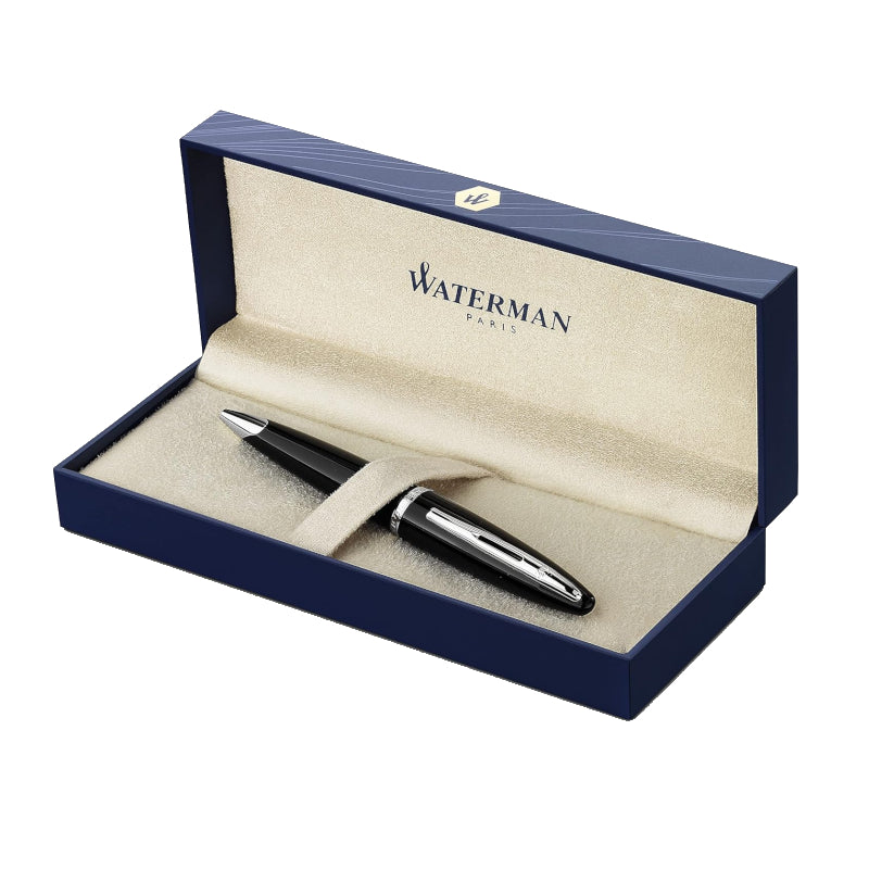 Stylo bille Carène Laque Noir GT – Waterman