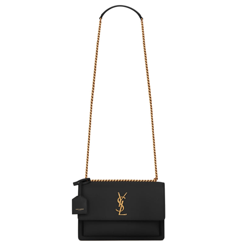 Sunset Medium en Cuir lisse – Saint Laurent