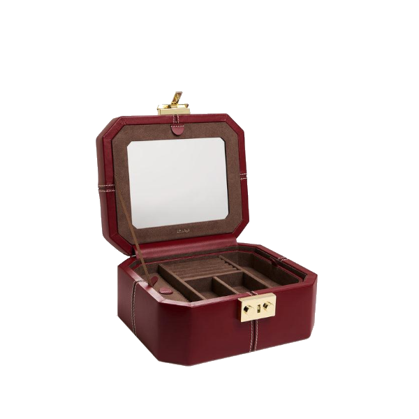 Boîte à bijoux PM en cuir Le Tanneur