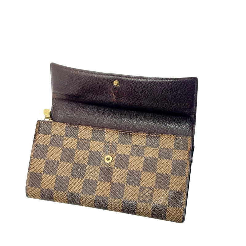 Portefeuille Louis Vuitton Sarah Damier Ébène