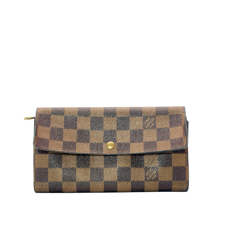 Portefeuille Louis Vuitton Sarah Damier Ébène