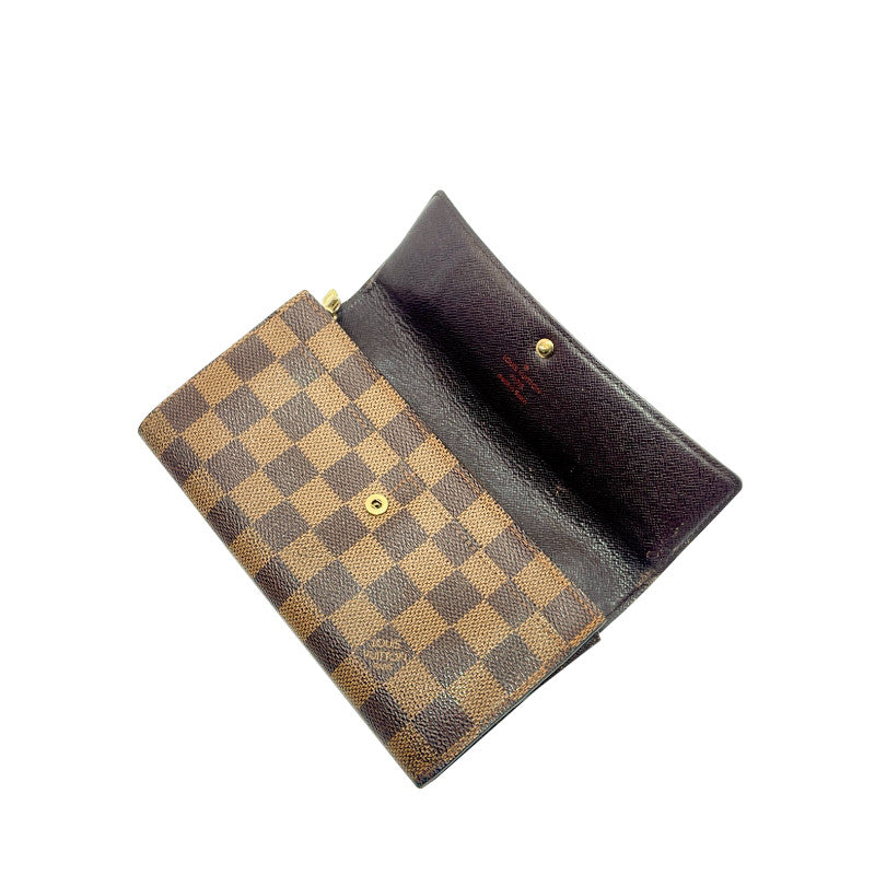 Portefeuille Louis Vuitton Sarah Damier Ébène