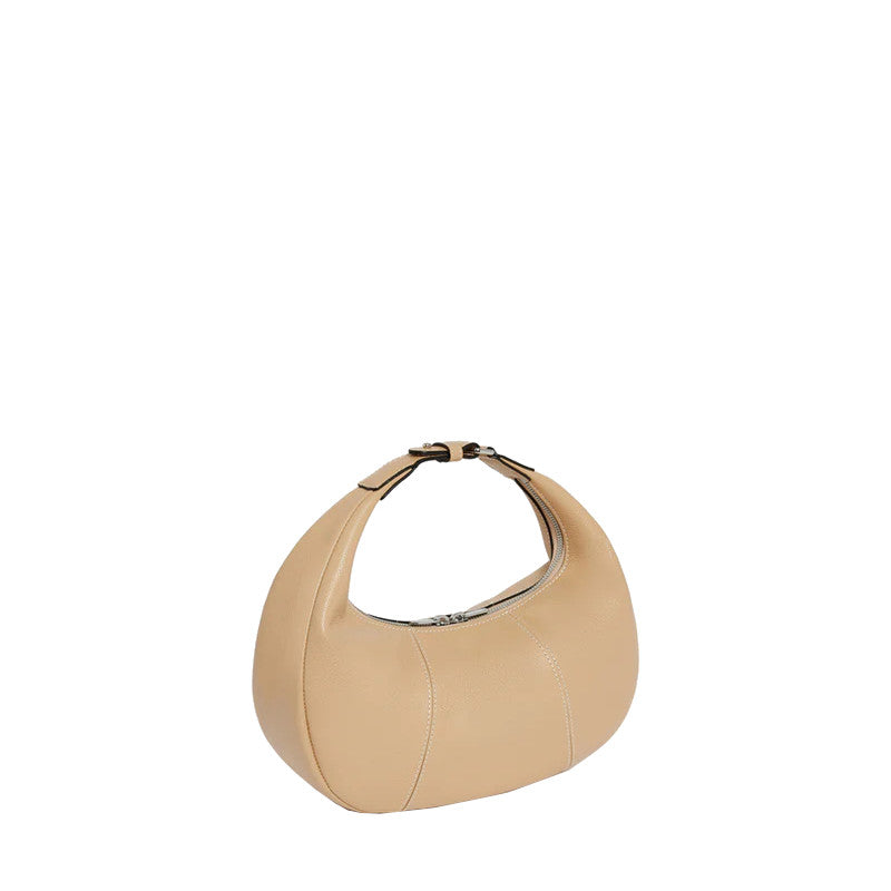 Petit sac hobo Juliette en cuir grainé Le Tanneur